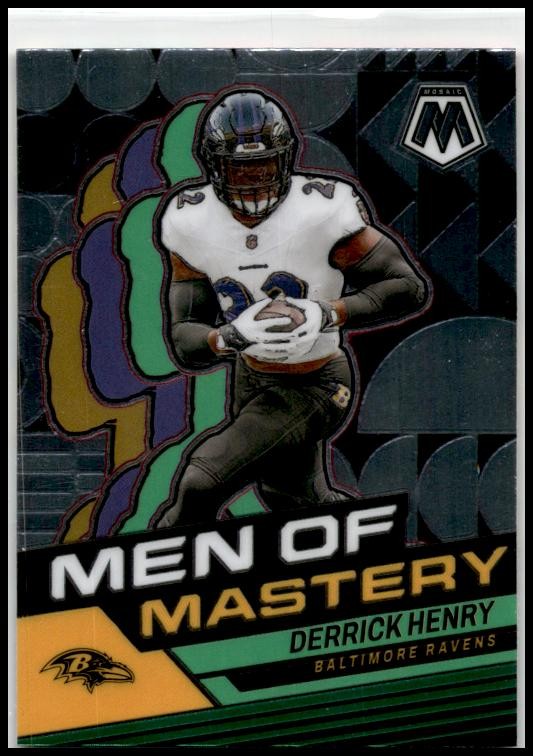 2024 Mosaic Men Of Mastery #MM-10 Derrick Henry Ravens