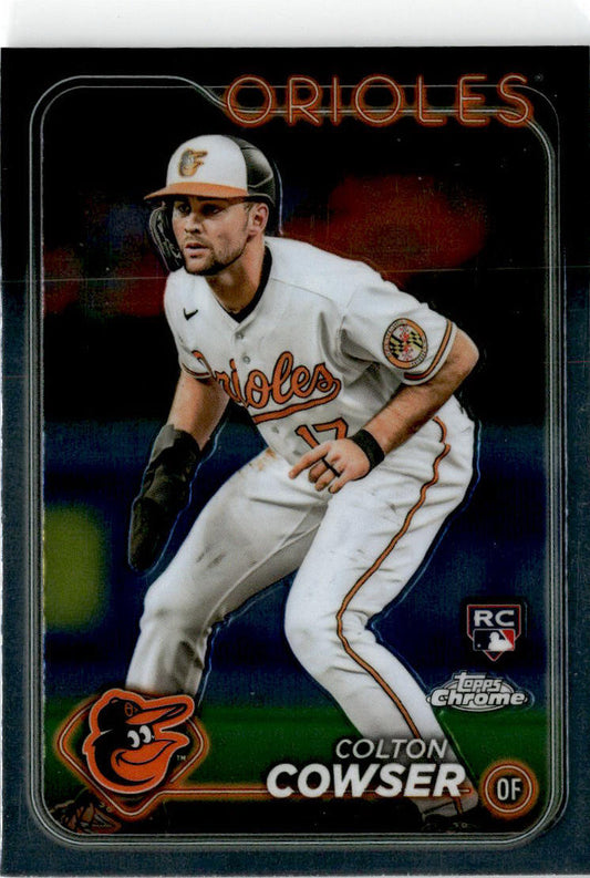 2024 Topps Chrome #278 Colton Cowser Rookie Baltimore Orioles