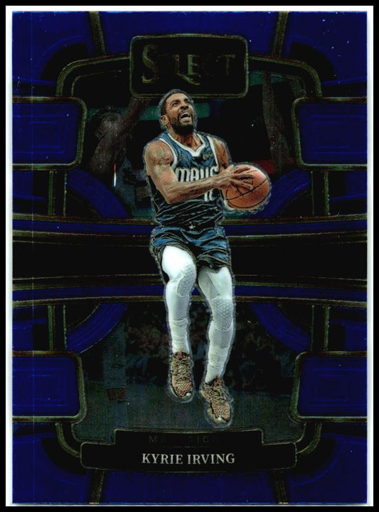 2023-24 Panini Select Blue #21 Kyrie Irving Dallas Mavericks