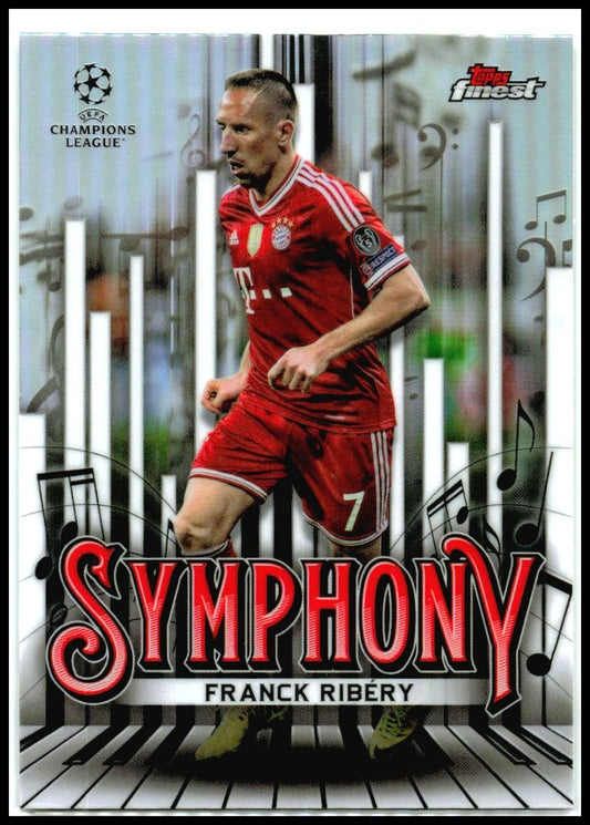 2024-25 Topps Finest UEFA Club Competitions Symphony #SY-5 Franck Ribery