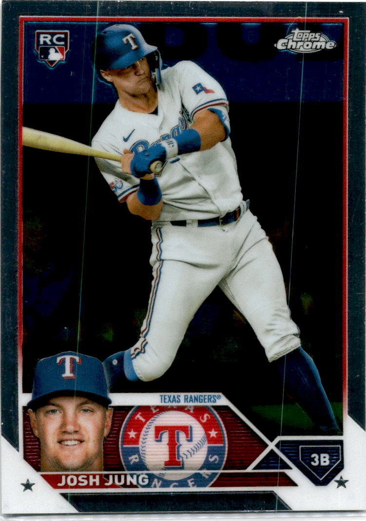 2023 Topps Chrome #93 Josh Jung Texas Rangers.
