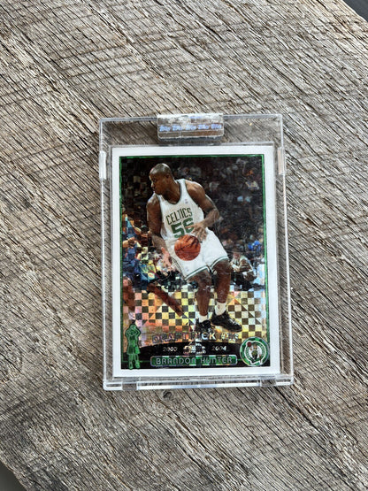 2003-04 Topps Chrome x-factor Brandon Hunter RC #155 Boston Celtics