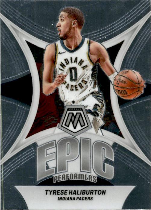 2023-24 Mosaic Epic Performers #4 Tyrese Haliburton Indiania Pacers