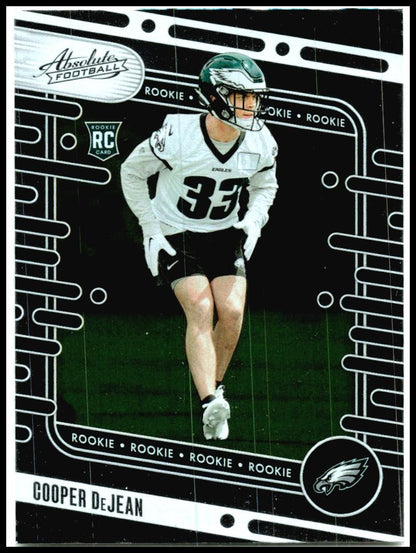 2024 Panini Absolute Retail #140 Cooper DeJean Rookie Philadelphia Eagles