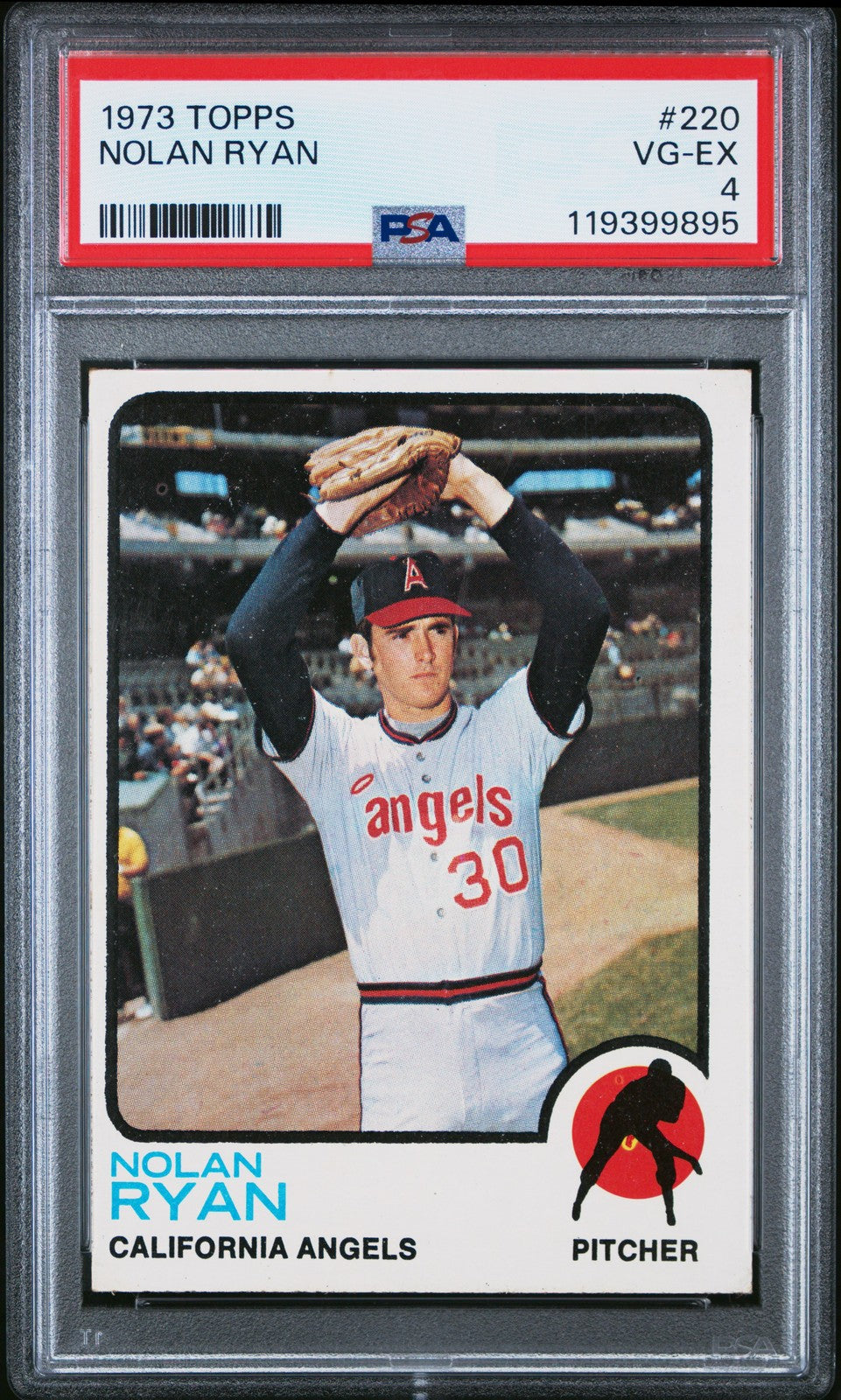 1973 Topps #220 Nolan Ryan California Angels