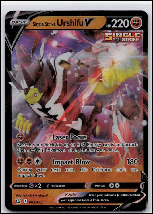 SWSH05: Battle Styles #085/163 Single Strike Urshifu V