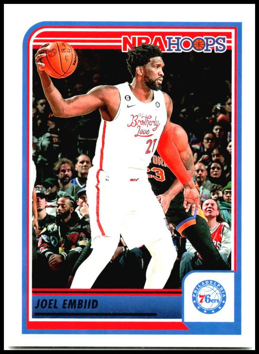 2023-24 Hoops #67 Joel Embiid Philadelphia 76ers