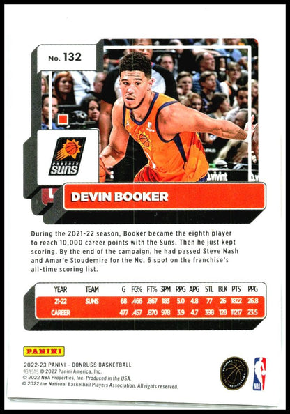 2022-23 Donruss #132 Devin Booker Phoenix Suns