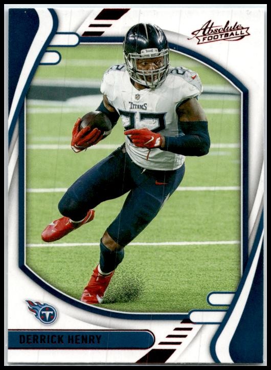 2021 Panini Absolute Red #98 Derrick Henry Tennessee Titans