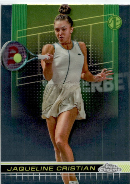 2024 Topps Chrome Tennis #144 Jaqueline Cristian