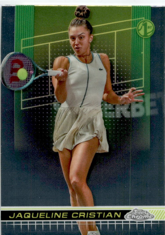 2024 Topps Chrome Tennis #144 Jaqueline Cristian