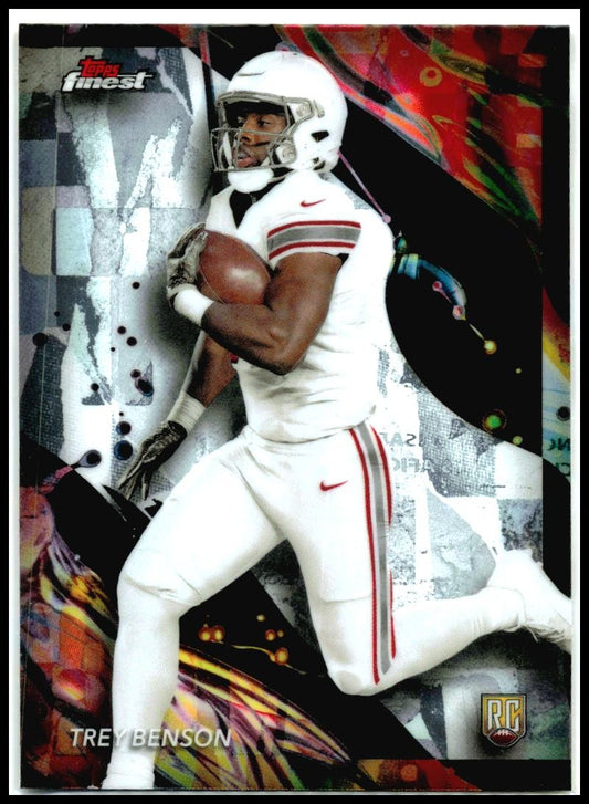 2024 Topps Finest Uncommon #176 Trey Benson