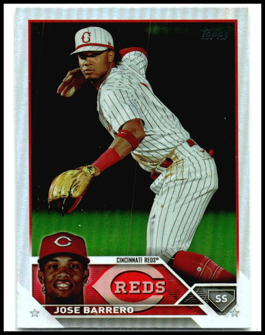 2023 Topps Update Rainbow Foil #US273 Jose Barrero Cincinnati Reds