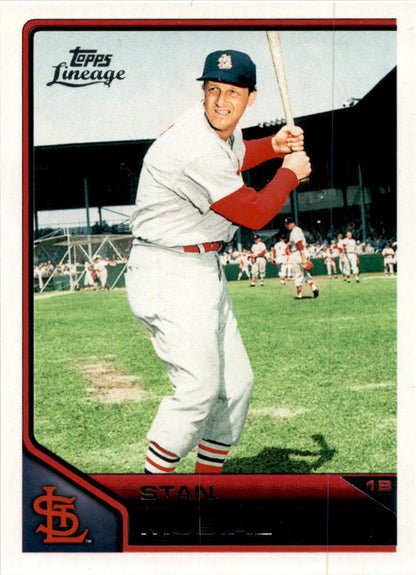 2011 Topps Lineage #40 Stan Musial St. Louis Cardinals