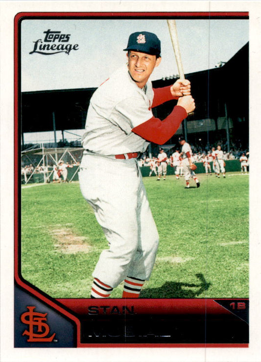 2011 Topps Lineage #40 Stan Musial St. Louis Cardinals