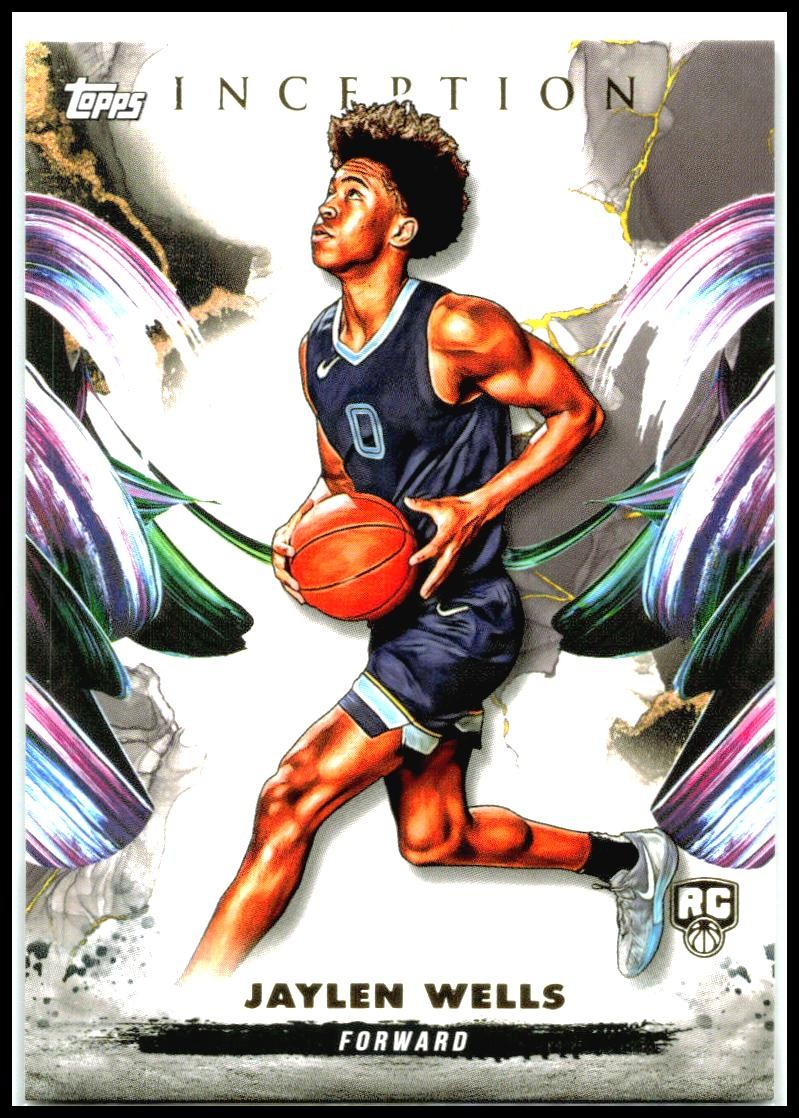 2024-25 Topps Inception #30 Jaylen Wells Rookie Memphis Grizzlies