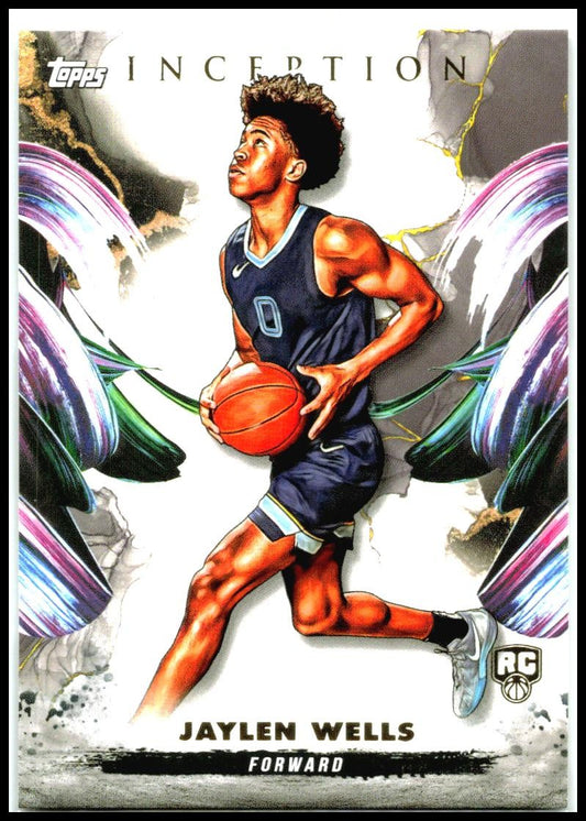 2024-25 Topps Inception #30 Jaylen Wells Rookie Memphis Grizzlies