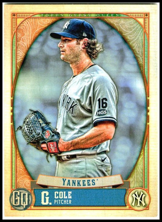 2021 Topps Gypsy Queen #26 Gerrit Cole New York Yankees