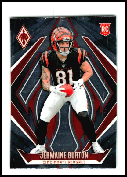 2024 Panini Phoenix #201 Jermaine Burton Rookie Cincinnati Bengals