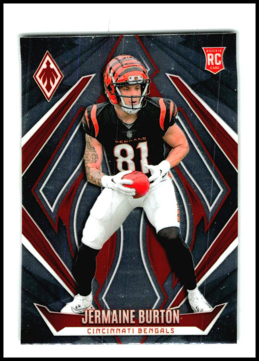 2024 Panini Phoenix #201 Jermaine Burton Rookie Cincinnati Bengals