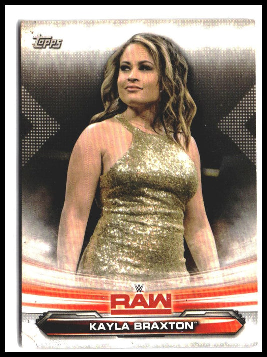 Kayla Braxton #41 2019 Topps WWE RAW