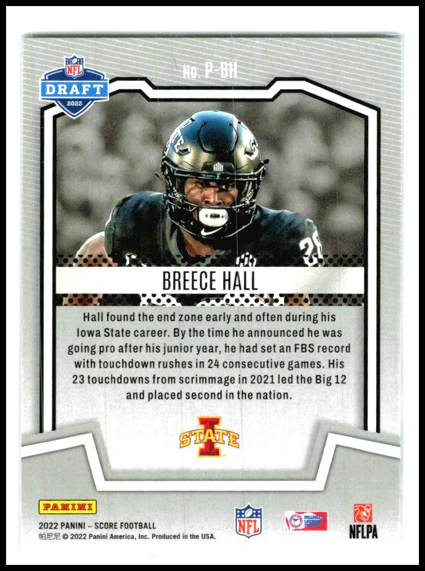 2022 Score PROtential #P-BH Breece Hall Iowa State Cyclones