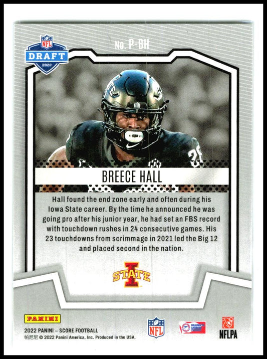 2022 Score PROtential #P-BH Breece Hall Iowa State Cyclones