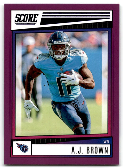 2022 Score A.J. Brown Tennessee Titans #28