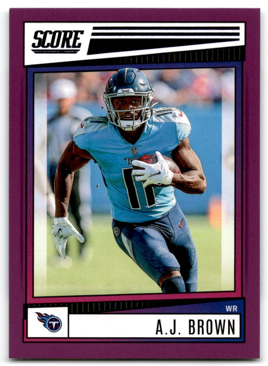 2022 Score A.J. Brown Tennessee Titans #28