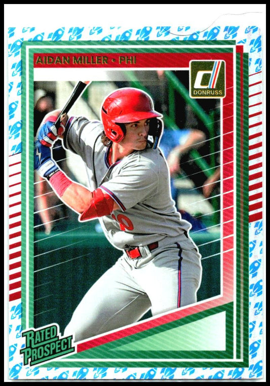 2025 Donruss Rockets #141 Aidan Miller Philadelphia Phillies