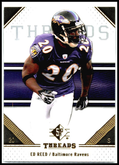2009 SP Threads #35 Ed Reed Baltimore Ravens
