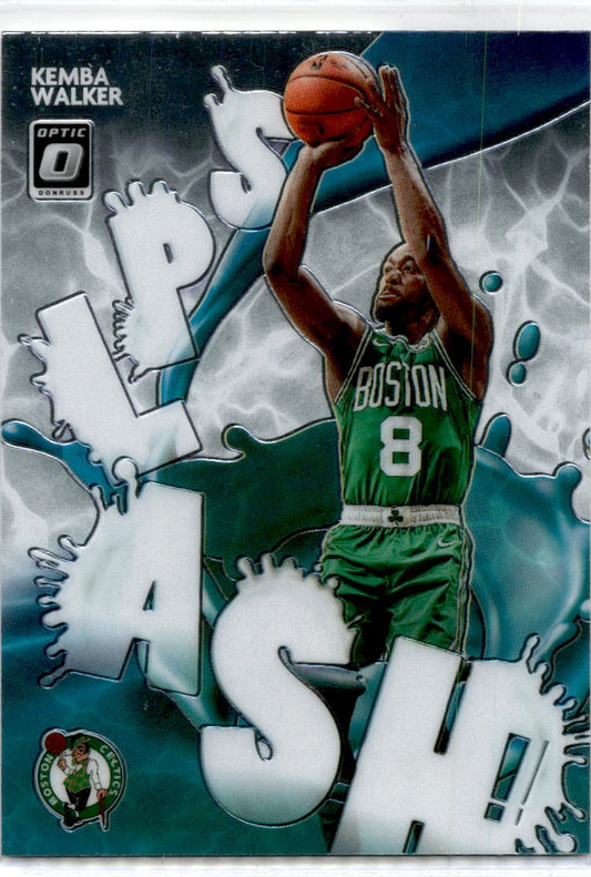 2020 Donruss Optic Splash! #10 Kemba Walker Boston Celtics