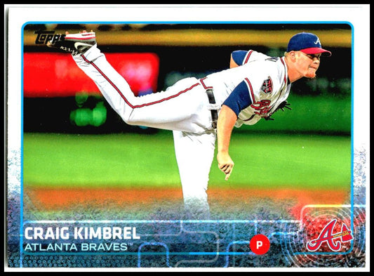 2015 Topps #595 Craig Kimbrel Atlanta Braves