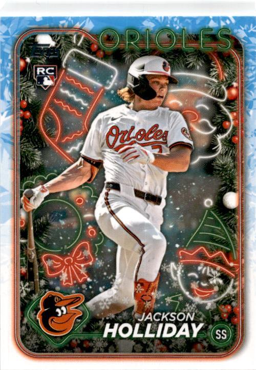 2024 Topps Holiday #H50 Jackson Holliday Baltimore Orioles