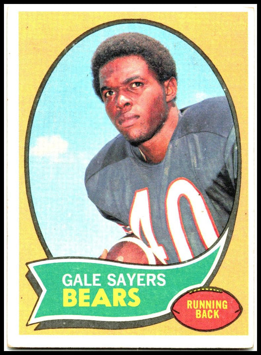 1970 Topps #70 Gale Sayers Chicago Bears