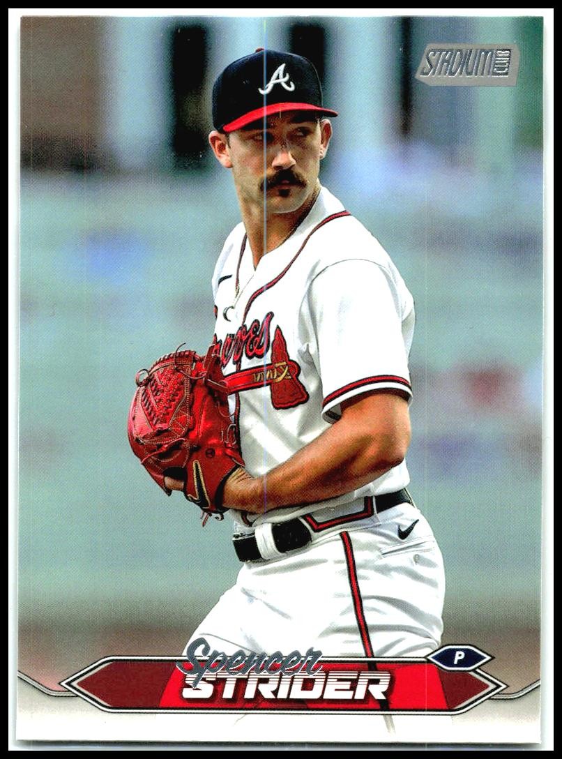 2024 Stadium Club #25 Spencer Strider Atlanta Braves