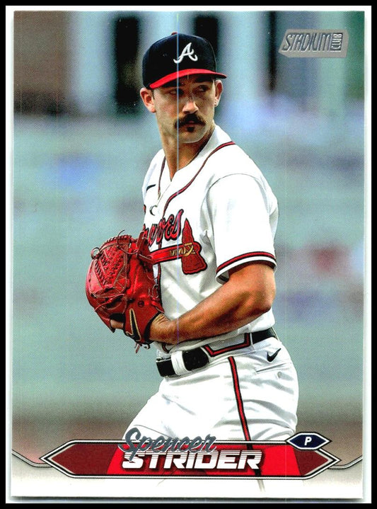 2024 Stadium Club #25 Spencer Strider Atlanta Braves