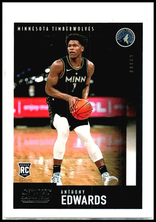 2020-21 Panini Chronicles #607 Anthony Edwards Rookie Minnesota Timberwolves