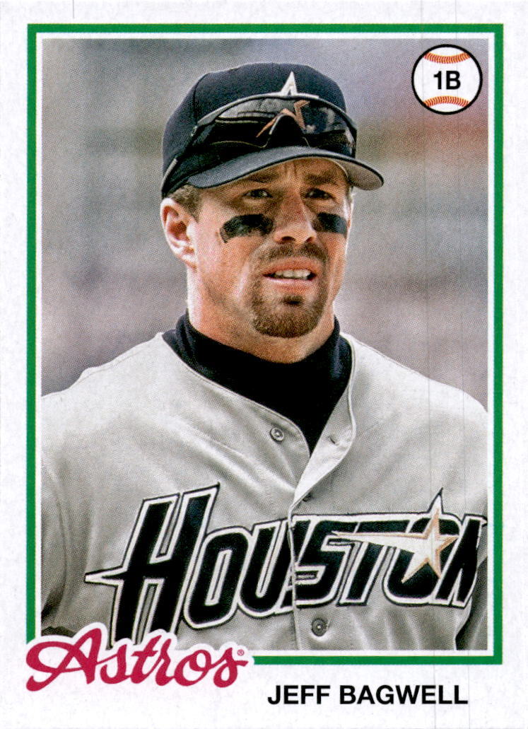 2022 Topps Archives #  #197 Jeff Bagwell 1978 Topps Design Houston Astros