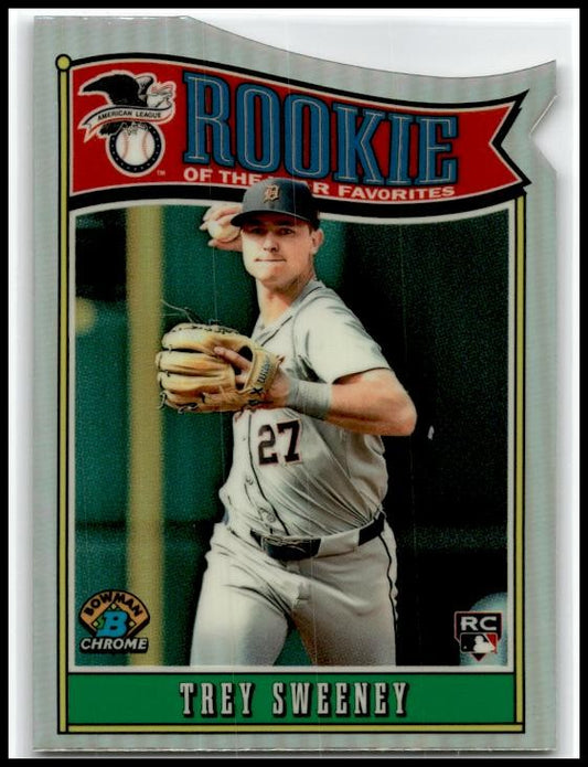 2025 Bowman Roy Favorites #ROY-12 Trey Sweeney Tigers