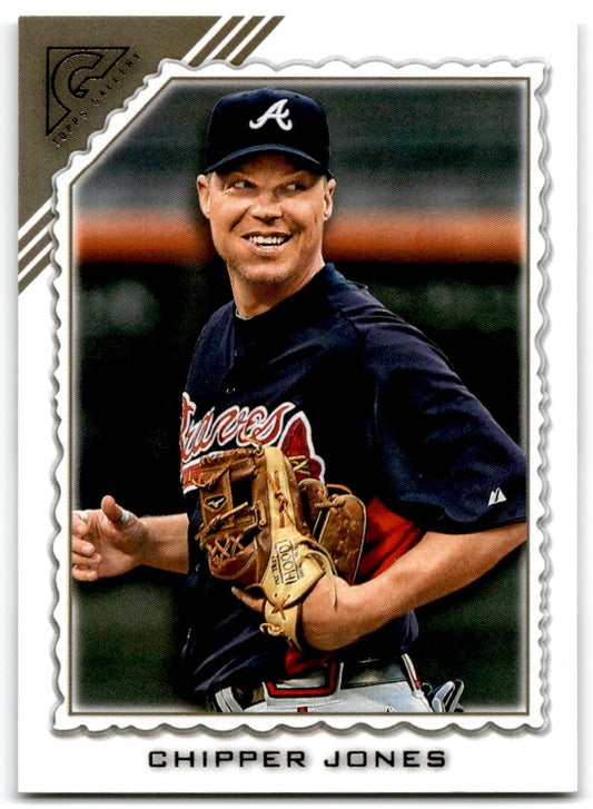 2022 Topps Gallery Chipper Jones Atlanta Braves #96