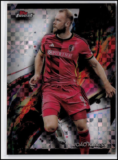 2024 Finest MLS #77 João Klauss Checkerboard Refractor