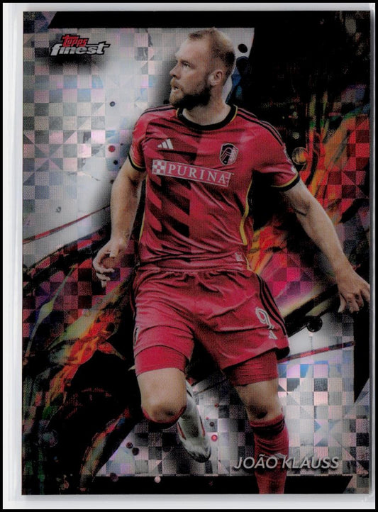 2024 Finest MLS #77 João Klauss Checkerboard Refractor