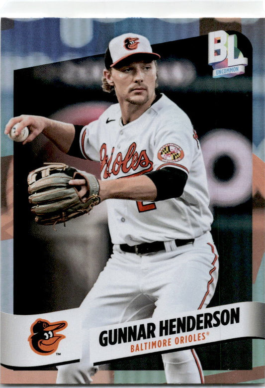 2024 Topps Big League Rainbow foil #207 Gunnar Henderson Baltimore Orioles