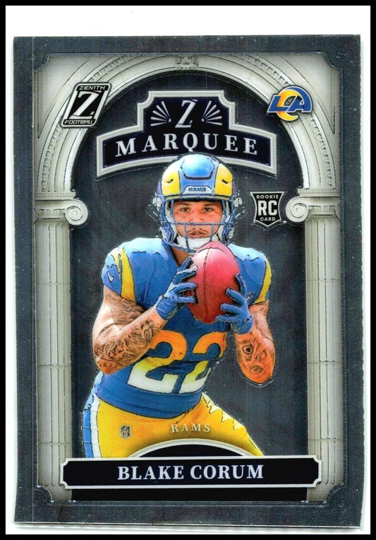 2024 Panini Zenith Z Marquee #12 Blake Corum Los Angeles Rams