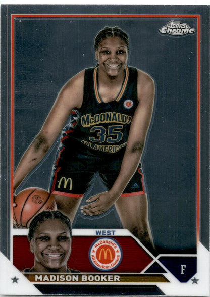 2023 Topps Chrome McDonald's All American #87 Madison Booker Texas Longhorns