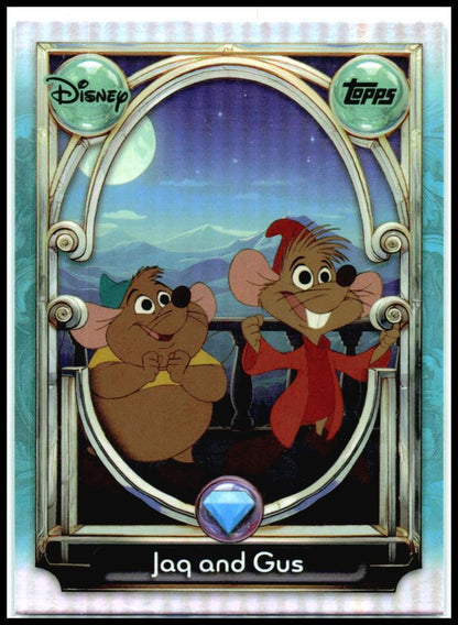 2025 Topps Disney Wonder #111 Jaq and Gus
