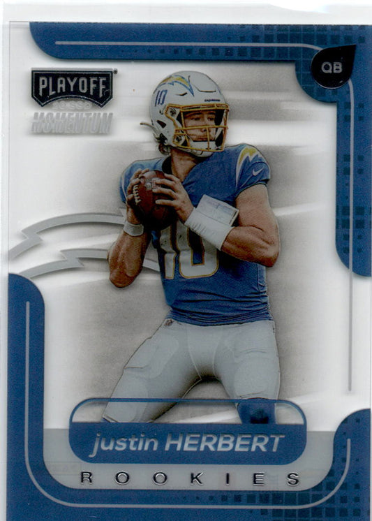 2020 Panini Chronicles Playoff #M-3 Justin Herbert