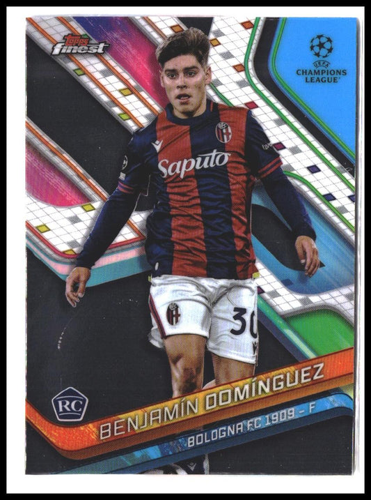 Benjamín Domínguez #84 2024-25 Finest UEFA Club Competitions Rookie RC