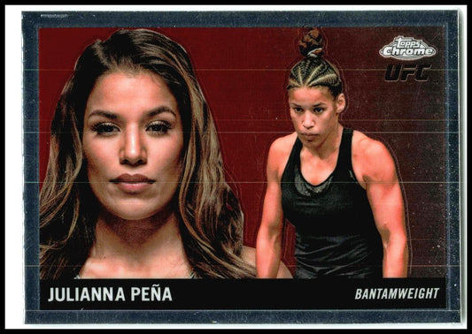2025 Topps Chrome UFC 1955 Topps #55T-8 Julianna Pena